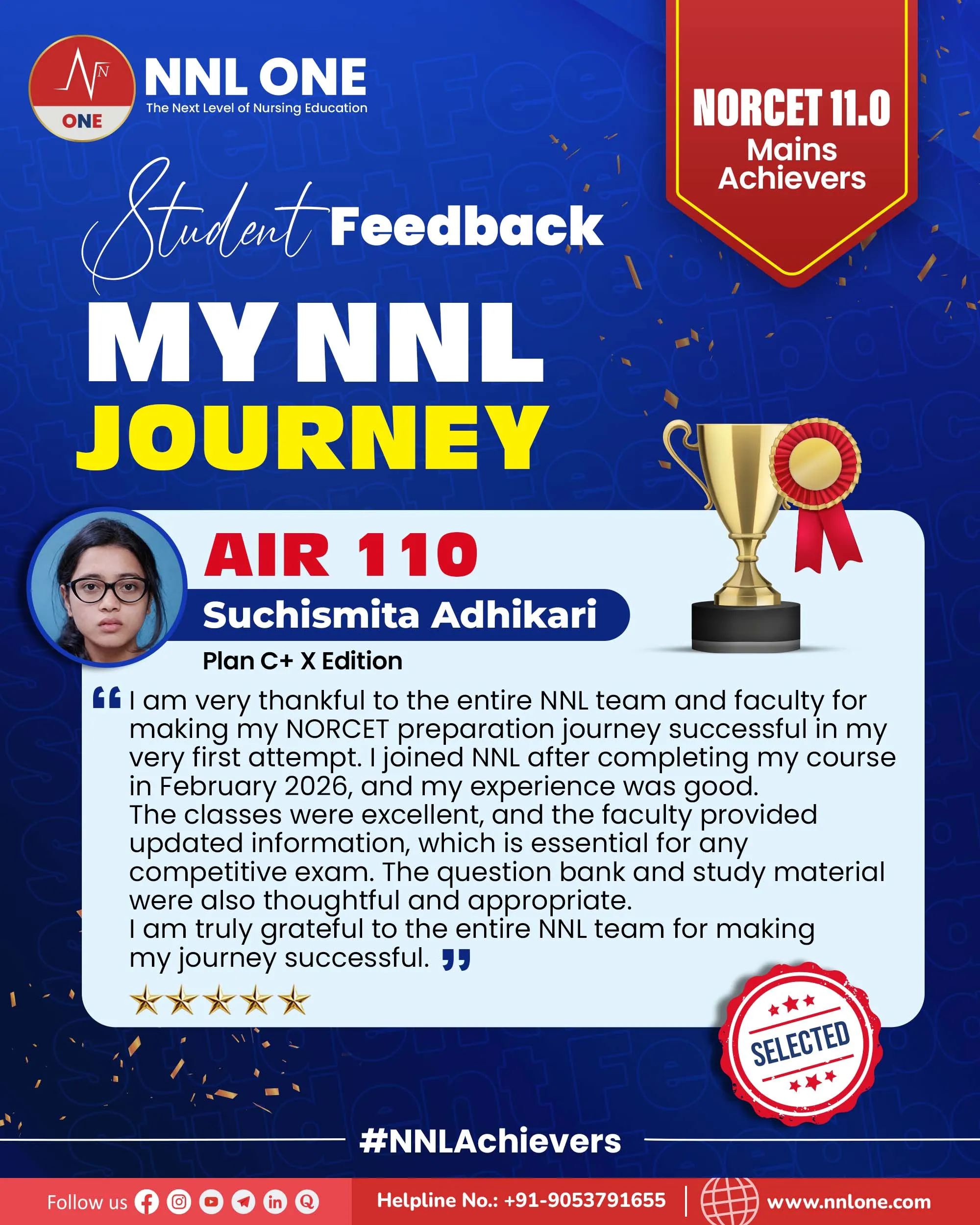 Student feedback AIR 110