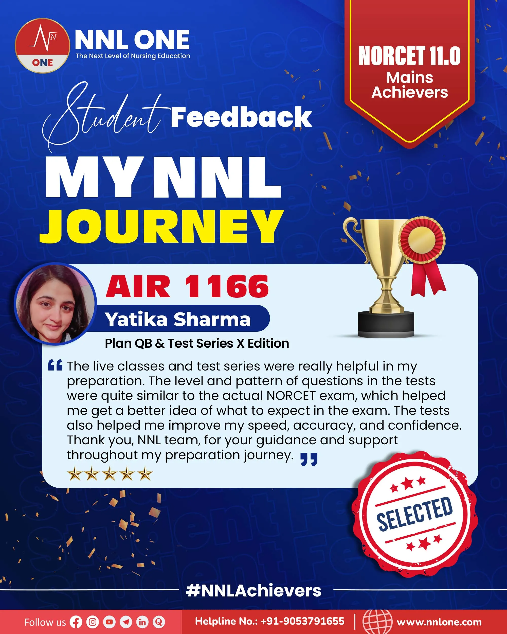 Student feedback AIR 1166