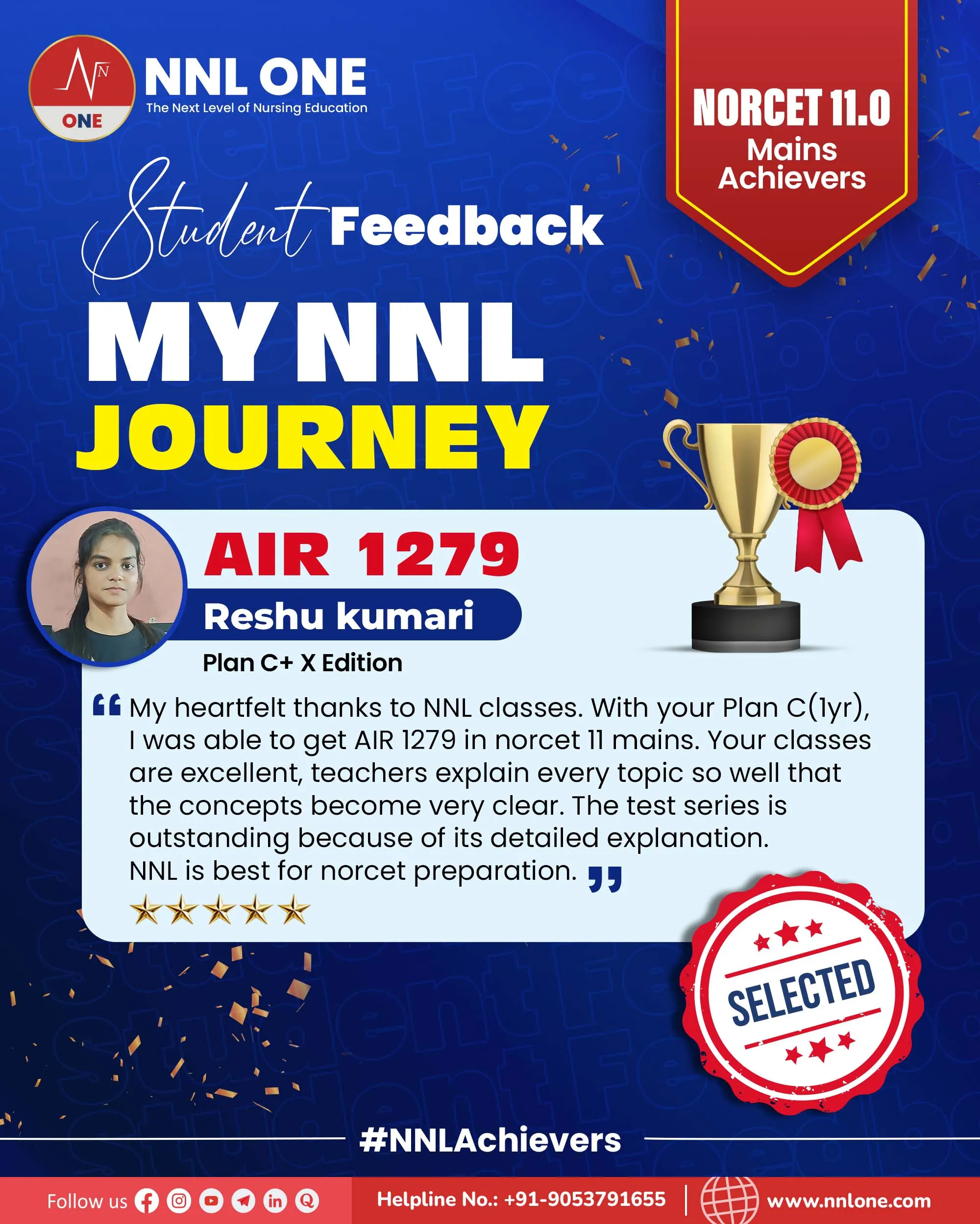 Student feedback AIR 1279