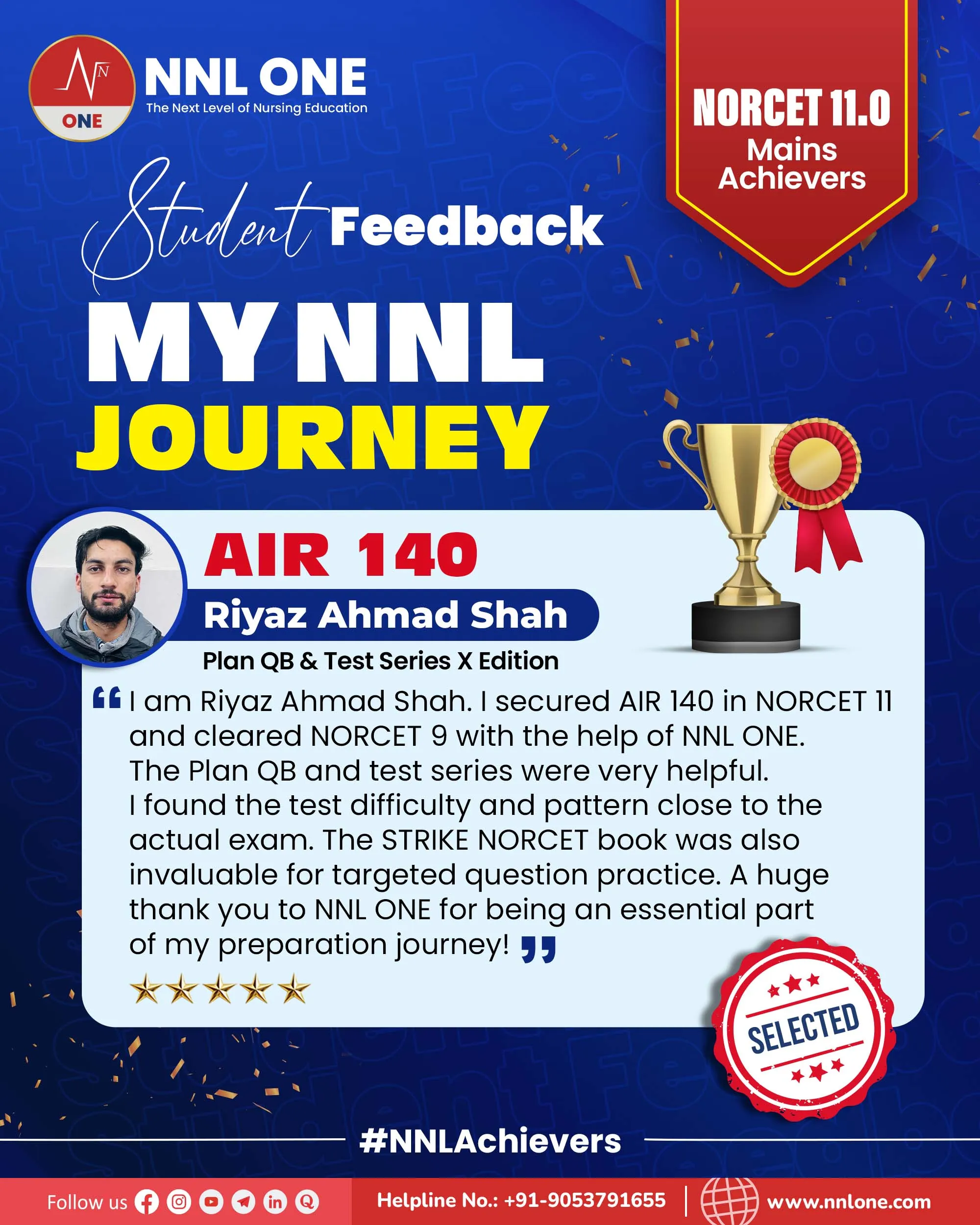 Student feedback AIR 140
