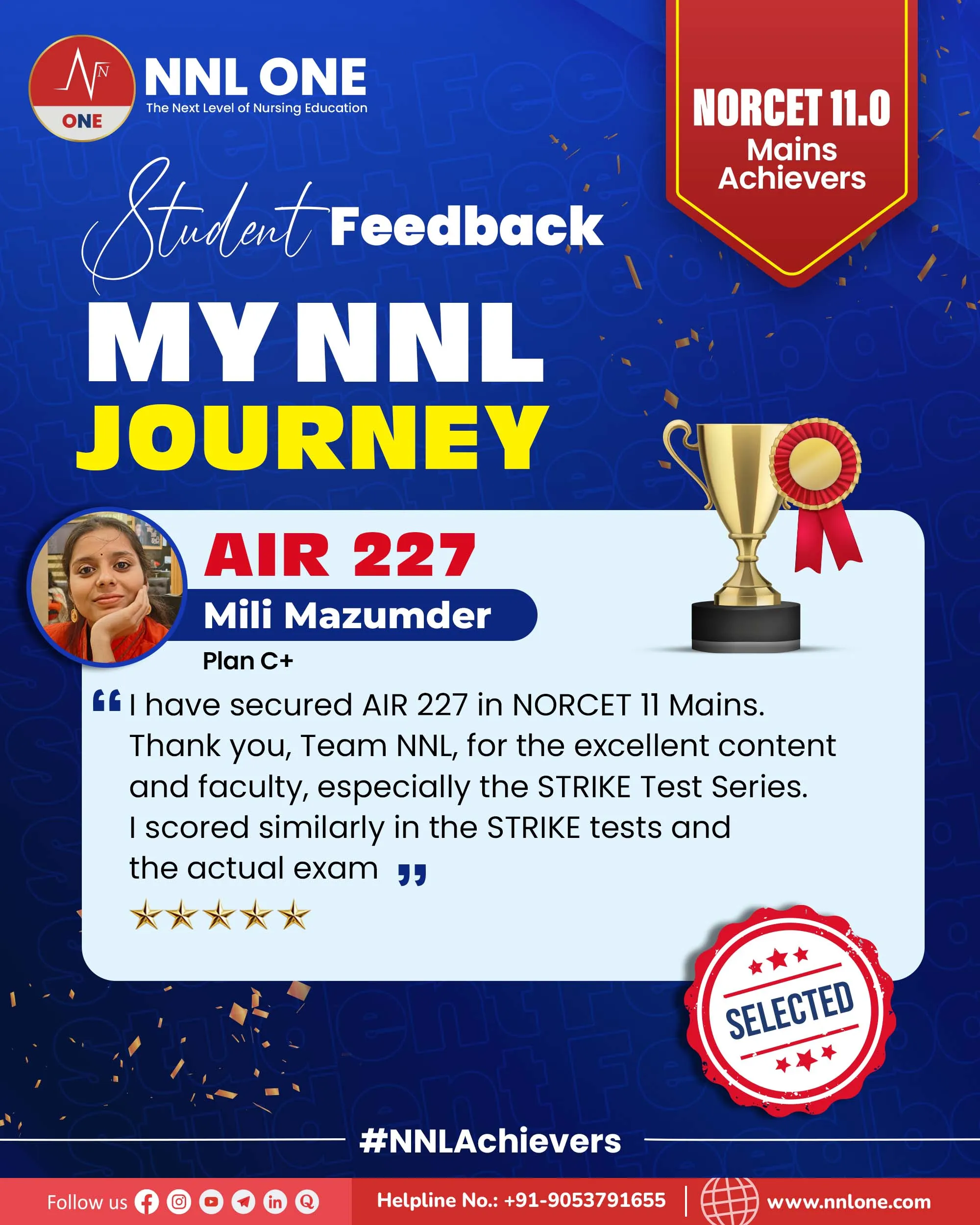 Student feedback AIR 227
