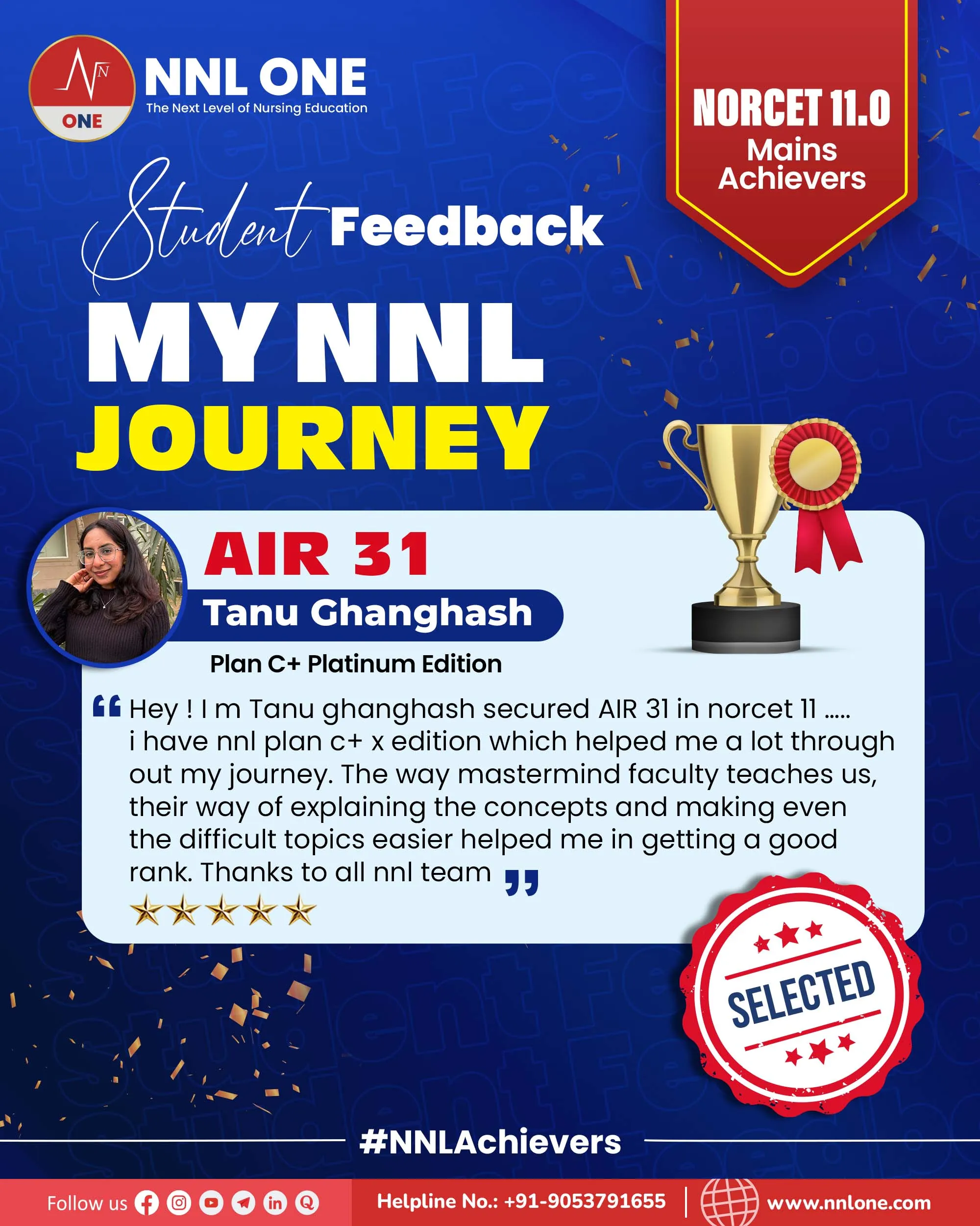 Student feedback AIR 31