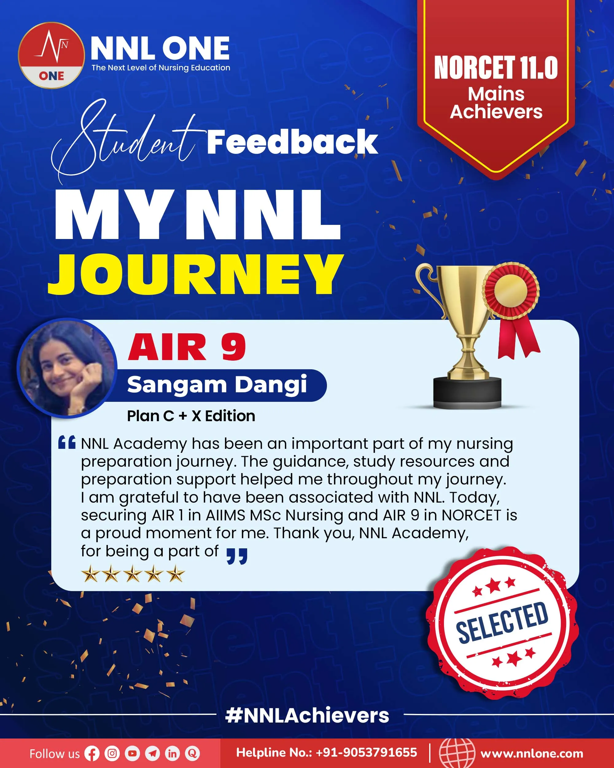 Student feedback AIR 9